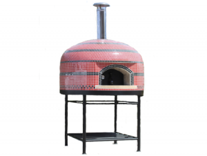Vesuvio110 Assembled Tiled Oven With Stand - 44